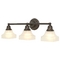 Three-Light Bathroom Fixture