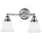 Two-Light Bathroom Fixture