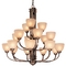 Eighteen-Light Chandelier