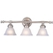 Three-Light Bathroom Fixture