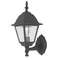 Design Classics 14-Inch Outdoor Wall Light 3171 BK