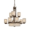 Dolan Designs 12-Light Chandelier with Nine Arms and Center Downlight 2882-62
