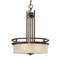 Dolan Designs Three-Light Mission Inspired Pendant 2884-62