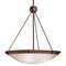 Linen Glass Bowl Pendant
