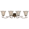 Four-Light Bathroom Fixture