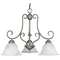 Three-Light Chandelier