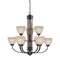 Nine-Light Chandelier 