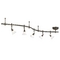Tech Lighting, LLC Five-Light Rail Kit with White Glass 800RAL5CWZ