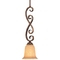 Dolan Designs Mini-Pendant with Mojave Glass 2091-133