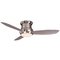 Minka Aire 52-Inch Wet Rated Ceiling Fan w/ Three Blades and Light Kit F574-BNW