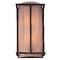 Ribbed Glass Sconce 