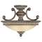 Two-Light Semi-Flush Ceiling Fixture