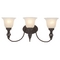 Three-Light Bathroom Fixture