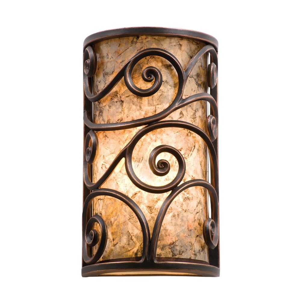 Kalco Lighting Windsor Antique Copper Sconce 5416AC Destination Lighting