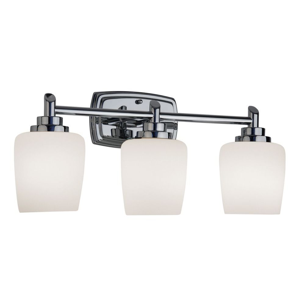 Three-Light Bathroom Vanity Light 463-26 Destination Lighting