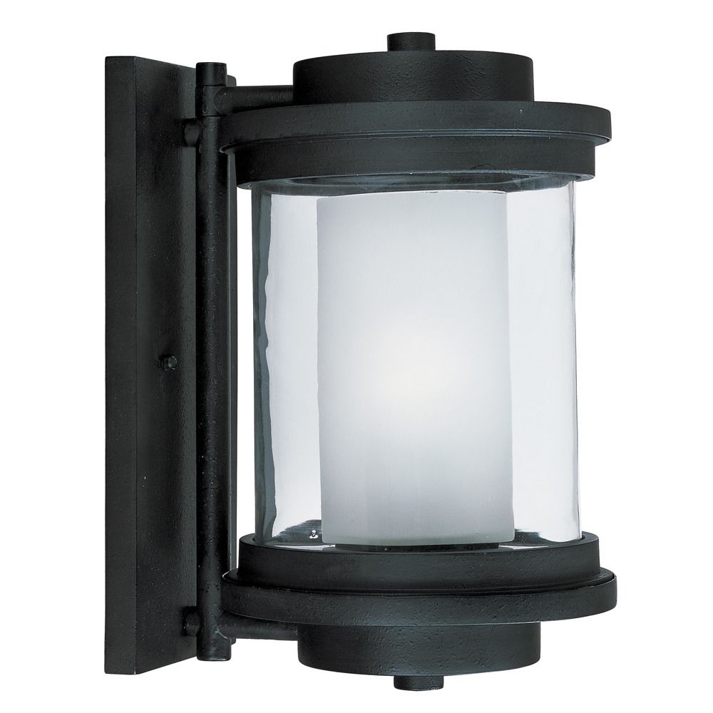 Maxim Lighting Lighthouse Anthracite Outdoor Wall Light 5864CLFTAR Destination Lighting