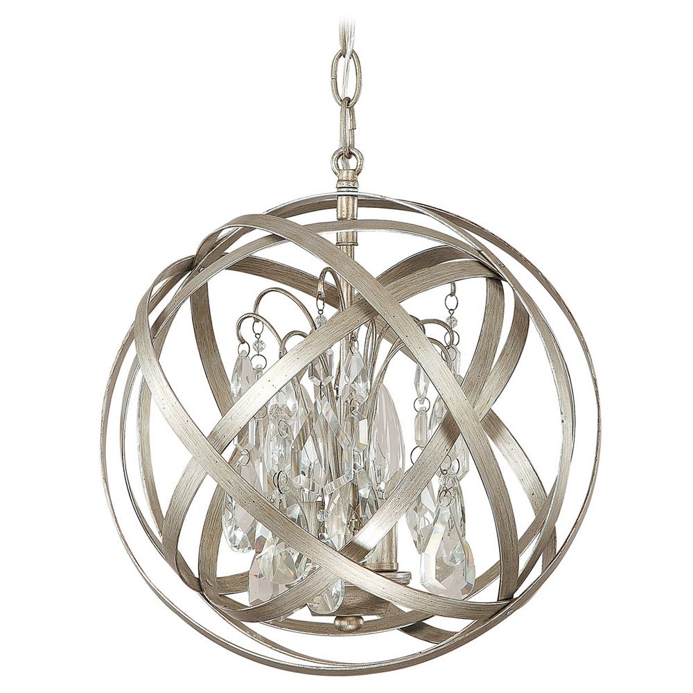 Capital Lighting Winter Gold Pendant Light 4233WGCR Destination