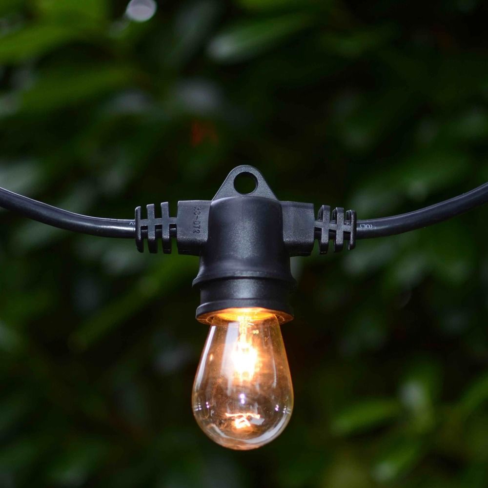 String Lights - 35-FT Long with 21 Light Bulbs Included 3521 Destination Lighting
