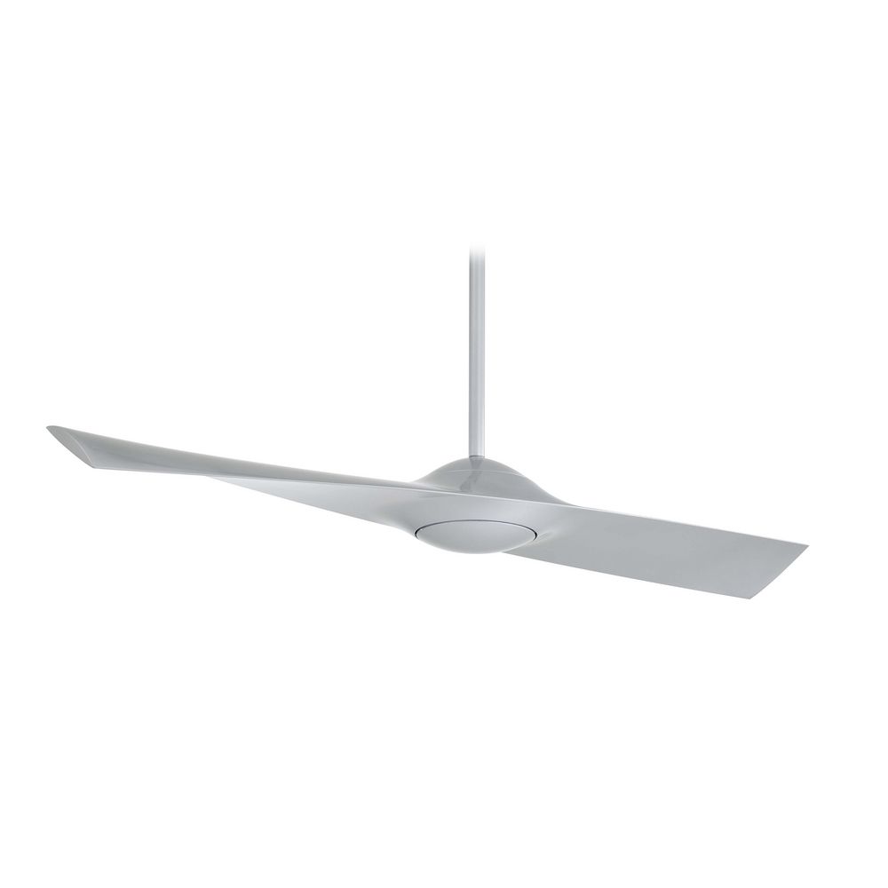 Energy Efficient Indoor Ceiling Fans Destination Lighting Minka Aire Wing Silver Ceiling Fan Without Light