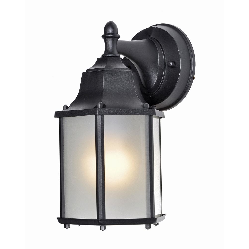 Maxim Lighting Side Door LED Black LED Outdoor Wall Light 56926BK Destination Lighting