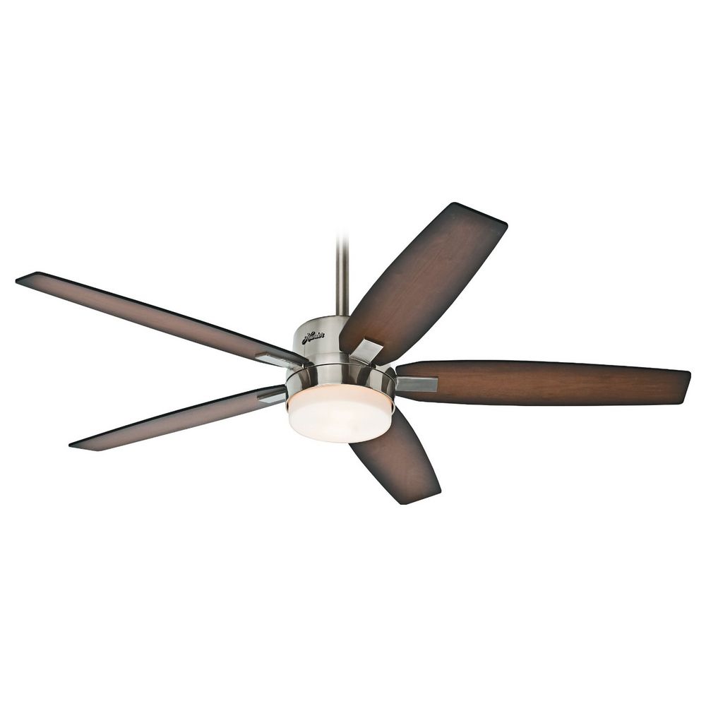 Fan Company Hunter Fan Company Windemere Brushed Nickel Ceiling Fan ...