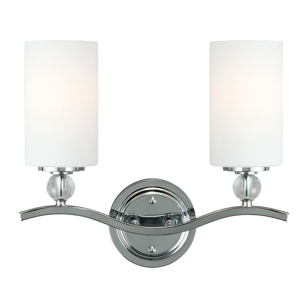 Sea Gull Lighting Englehorn Chrome / Optic Crystal ...