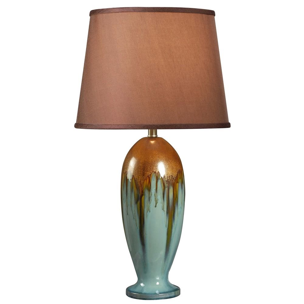 kenroy home lighting tucson teal ceramic table l with kenroy home lighting tucson teal ceramic table l with