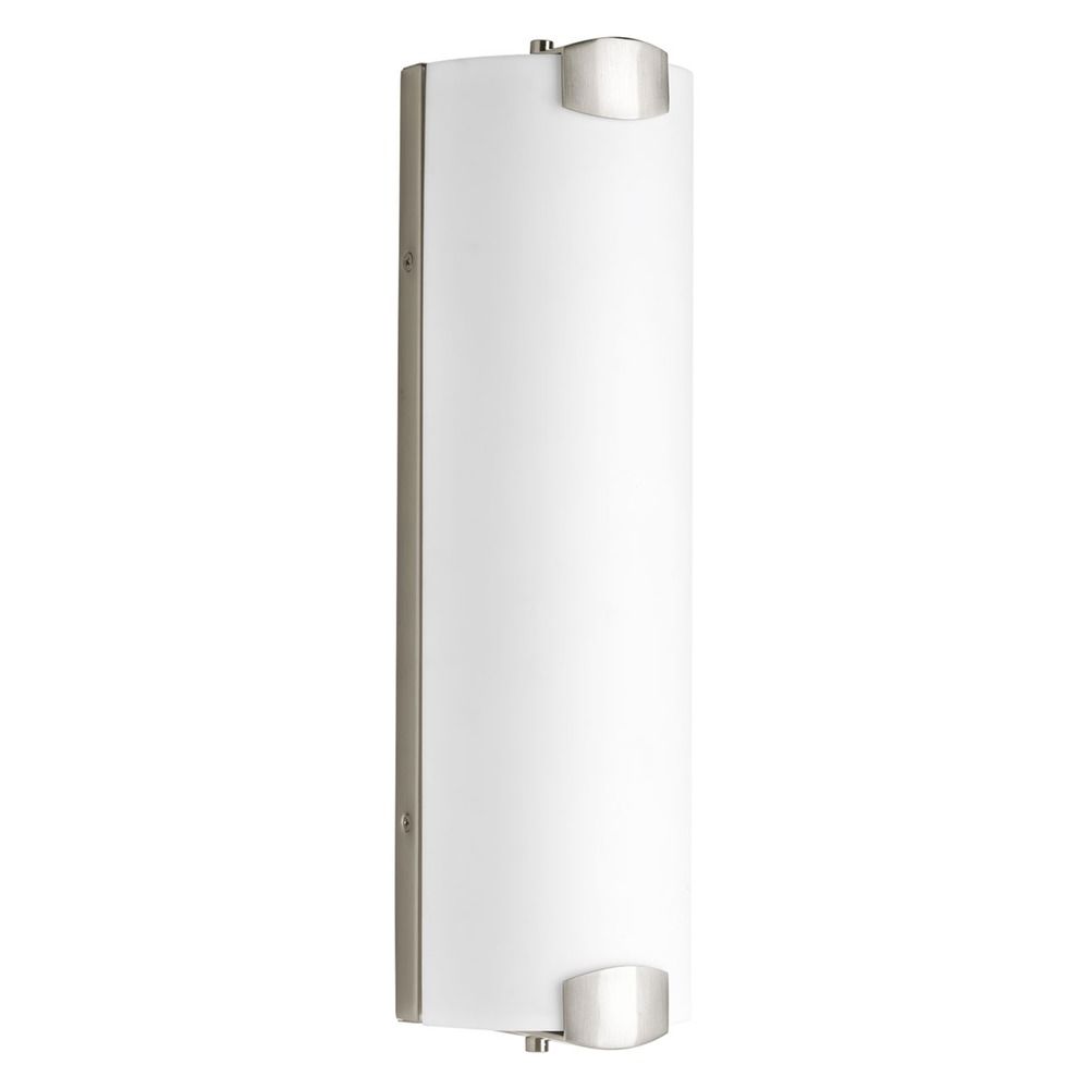 Progress Lighting Balance Brushed Nickel LED Vertical Bathroom Light Progress Lighting Balance Brushed Nickel LED Vertical Bathroom Light