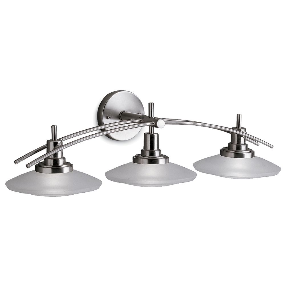 Kichler Three-Light Bathroom Vanity Light 6463NI Destination Lighting