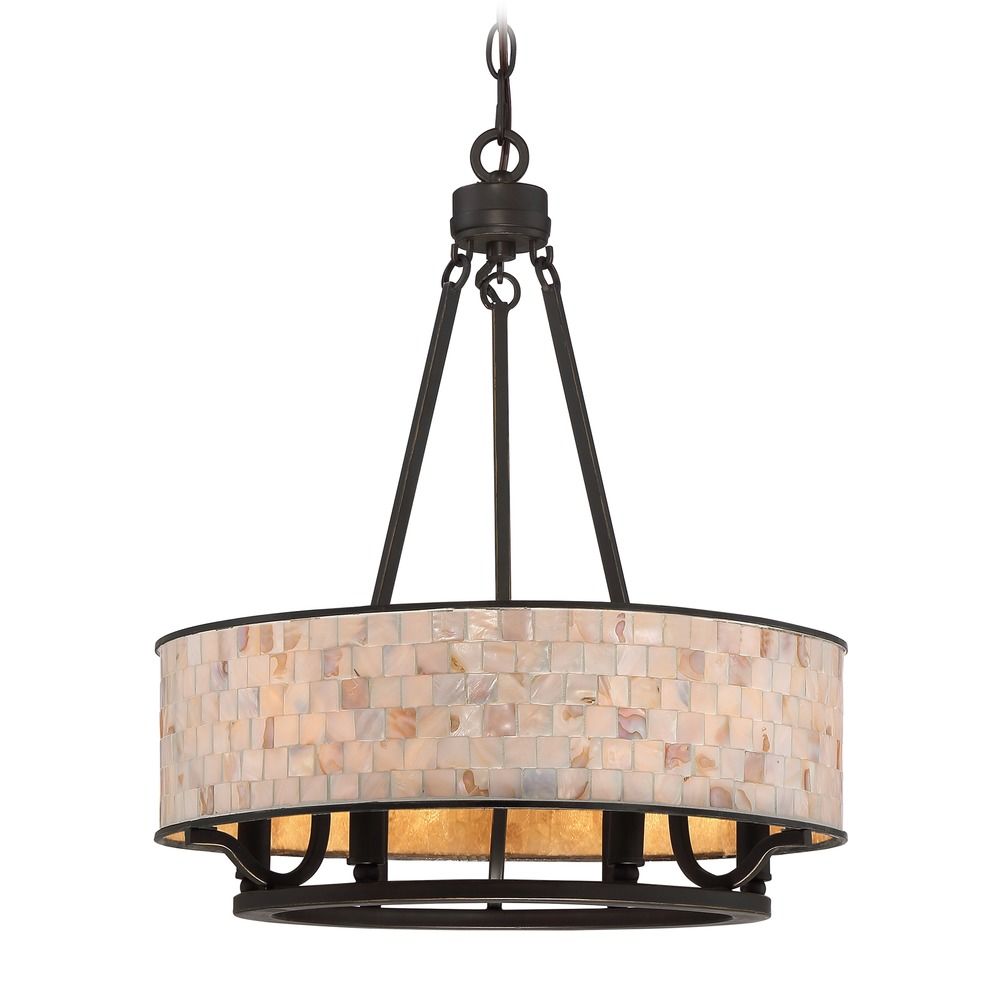 Quoizel Lighting Aristocrat Palladian Bronze Pendant Light