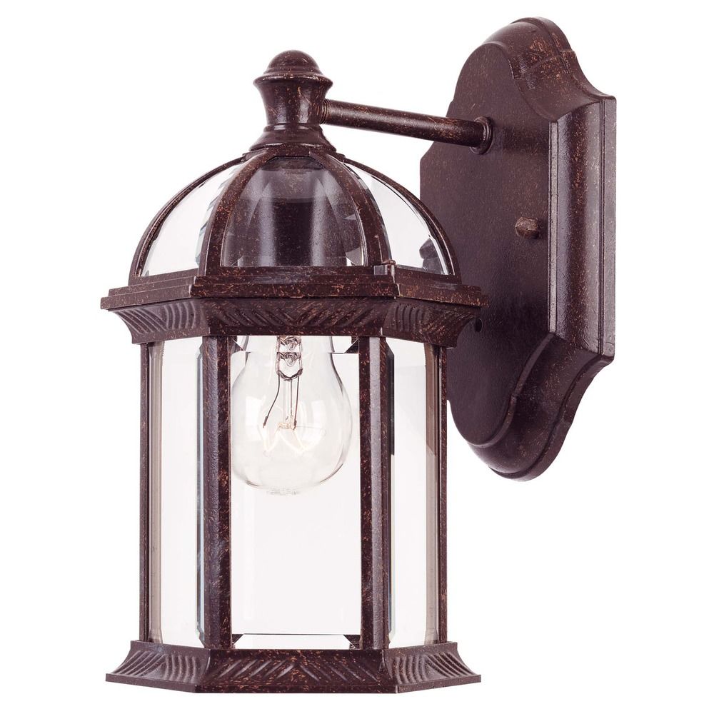Savoy House Rustic Bronze Outdoor Wall Light 5-0629-72 Destination Lighting