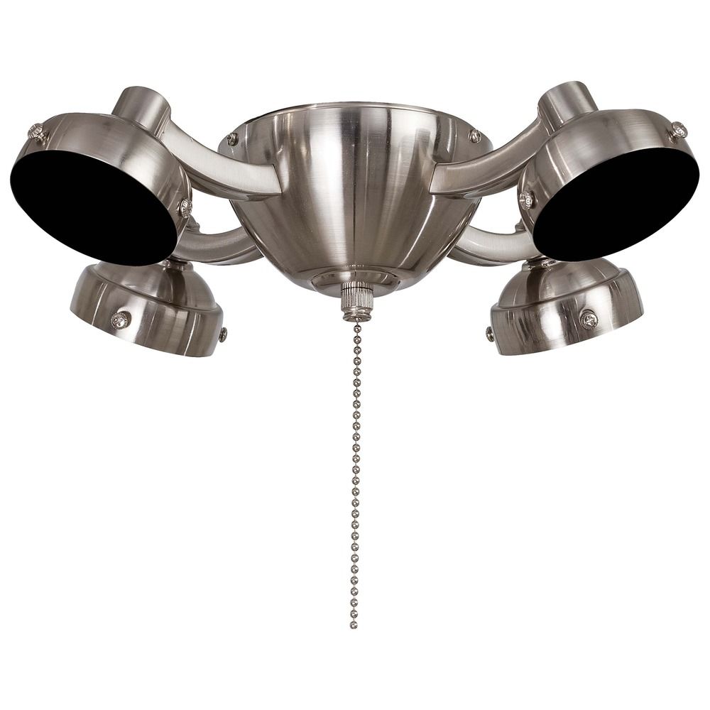 minka aire fans brushed nickel fan light kit k34 bn minka aire fan light bulb