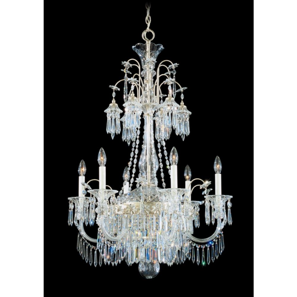 Chandelier Schonbek Finish chandelier Crystal Silver 48 in 7174 antique crystal makers Antique Lighting Chandelier Schonbek Finish chandelier Crystal Silver 48 in 7174 antique crystal makers Antique Lighting