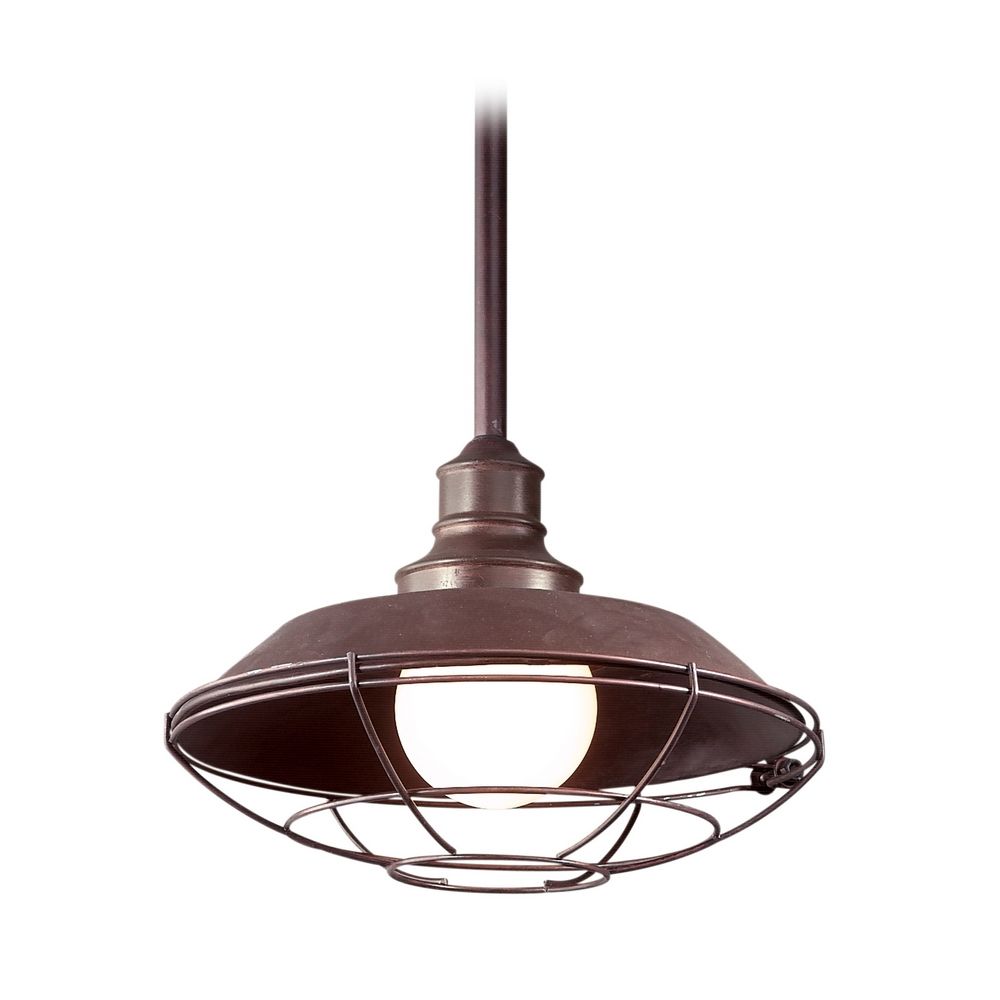 outdoor hanging light in old rust finish f9273or outdoor hanging light in old rust finish f9273or