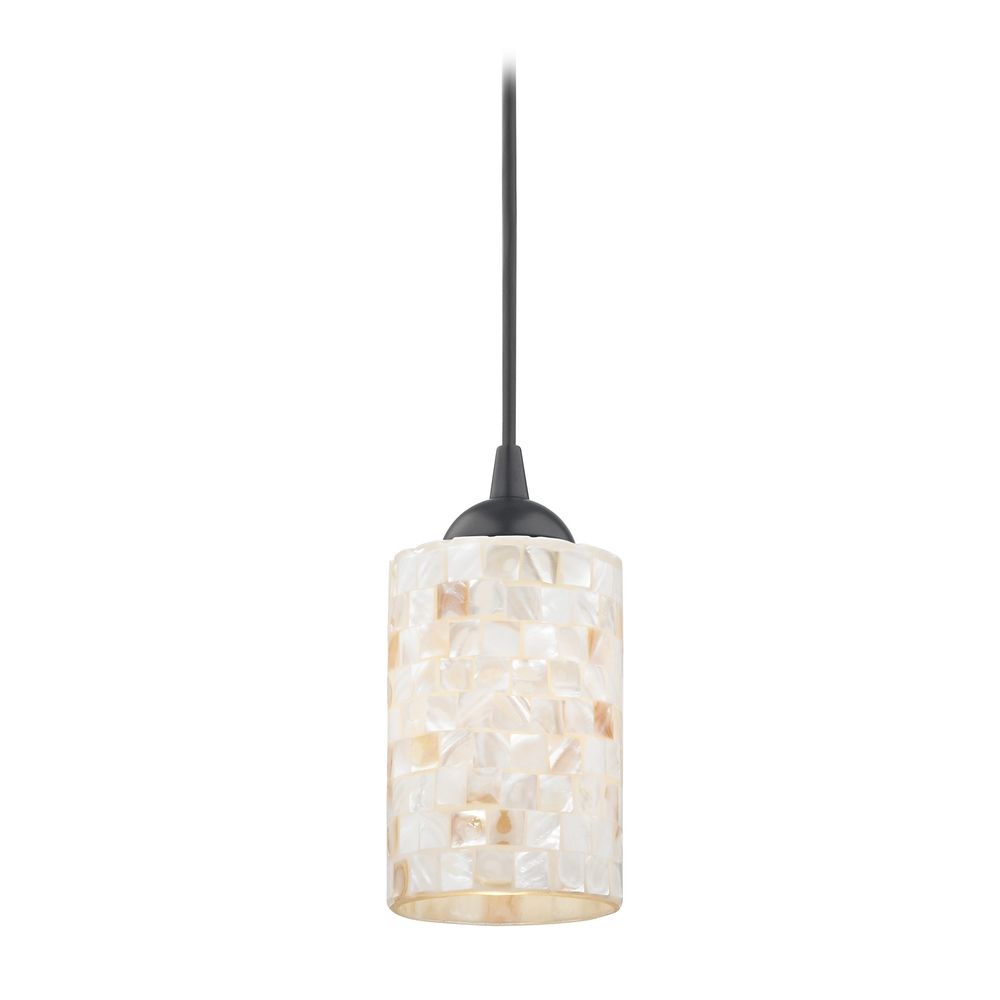 Design Classics Lighting Mosaic Mini Pendant Light with Cylinder Glass Design Classics Lighting Mosaic Mini Pendant Light with Cylinder Glass
