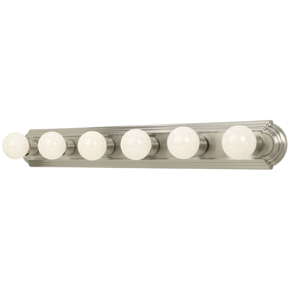 Design Classics Lighting SixLight Bathroom Vanity Light 536SN