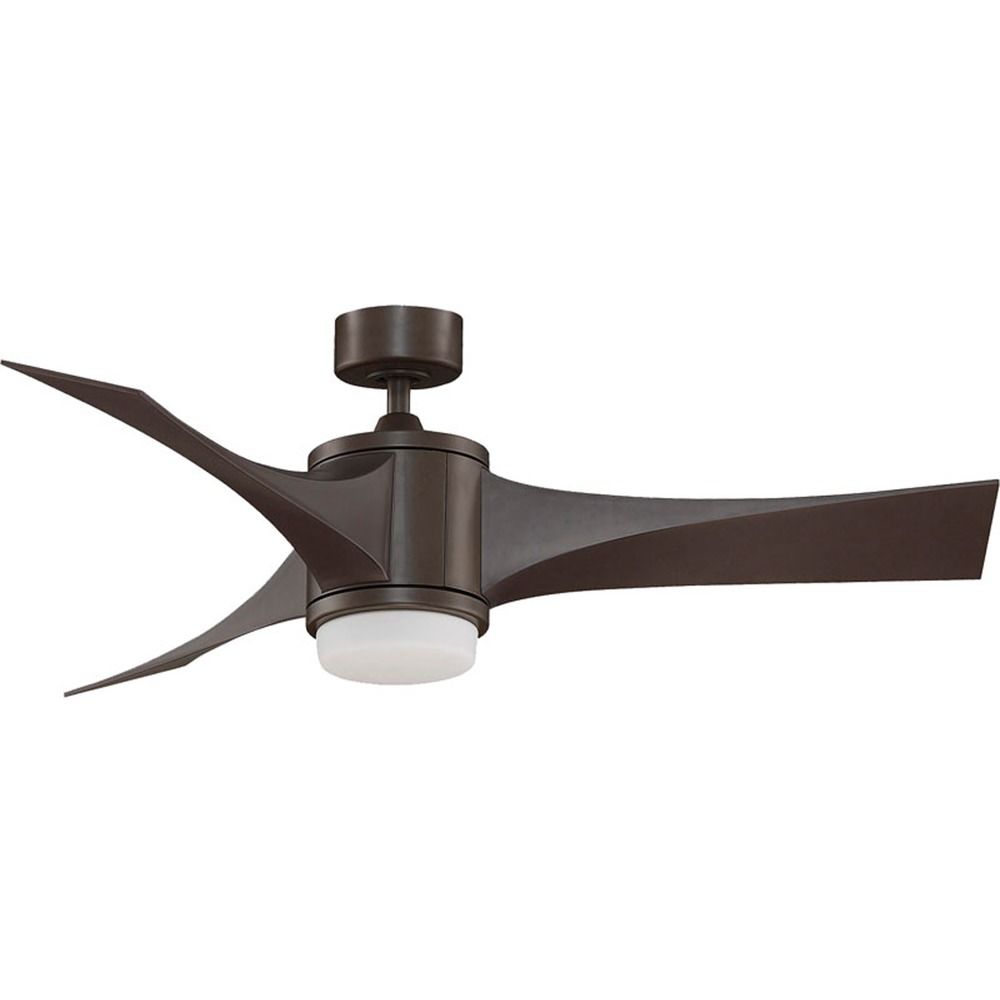 Fanimation Fans Jennix Oil-Rubbed Bronze Ceiling Fan with Light ...