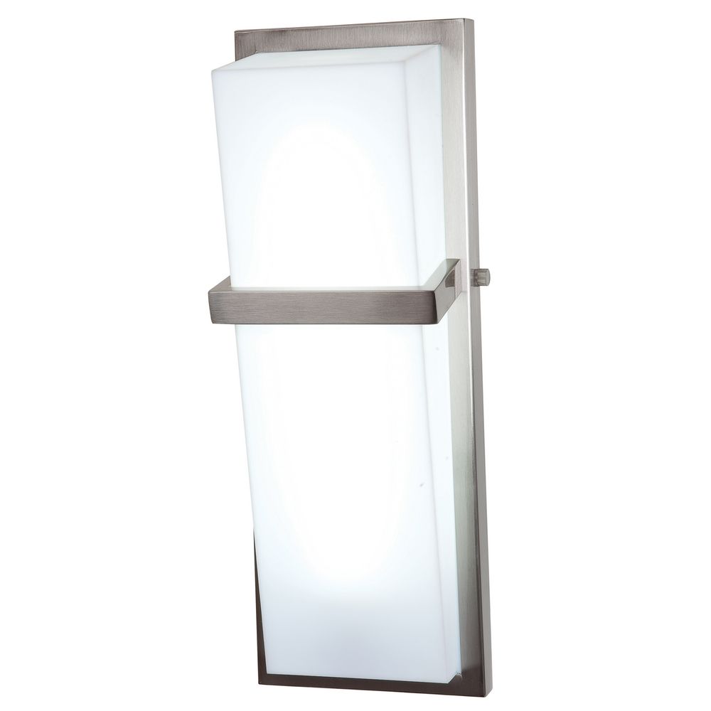 Sierra Brushed Steel Bathroom Light - Vertical Mounting Only 31025-BS/ACR Destination Lighting
