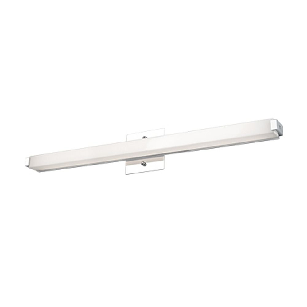 Simplistic Chrome Led Bathroom Light Vertical Or Horizontal Product Image
