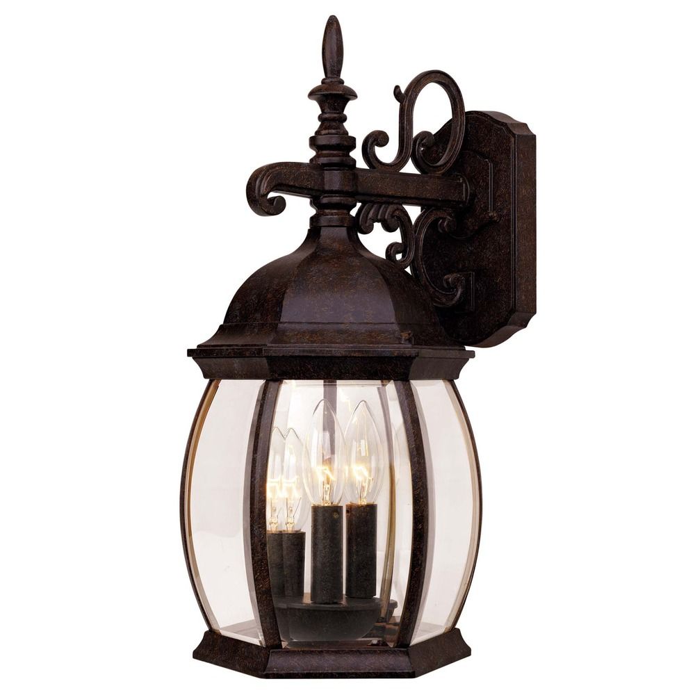 Savoy House Rustic Bronze Outdoor Wall Light 5-1650-72 Destination Lighting