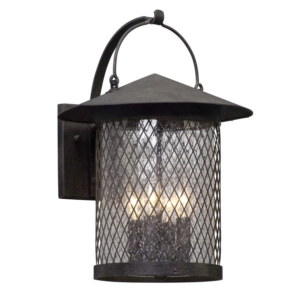 Troy Lighting Altamont French Iron Outdoor Wall Light B5173 Destination Lighting