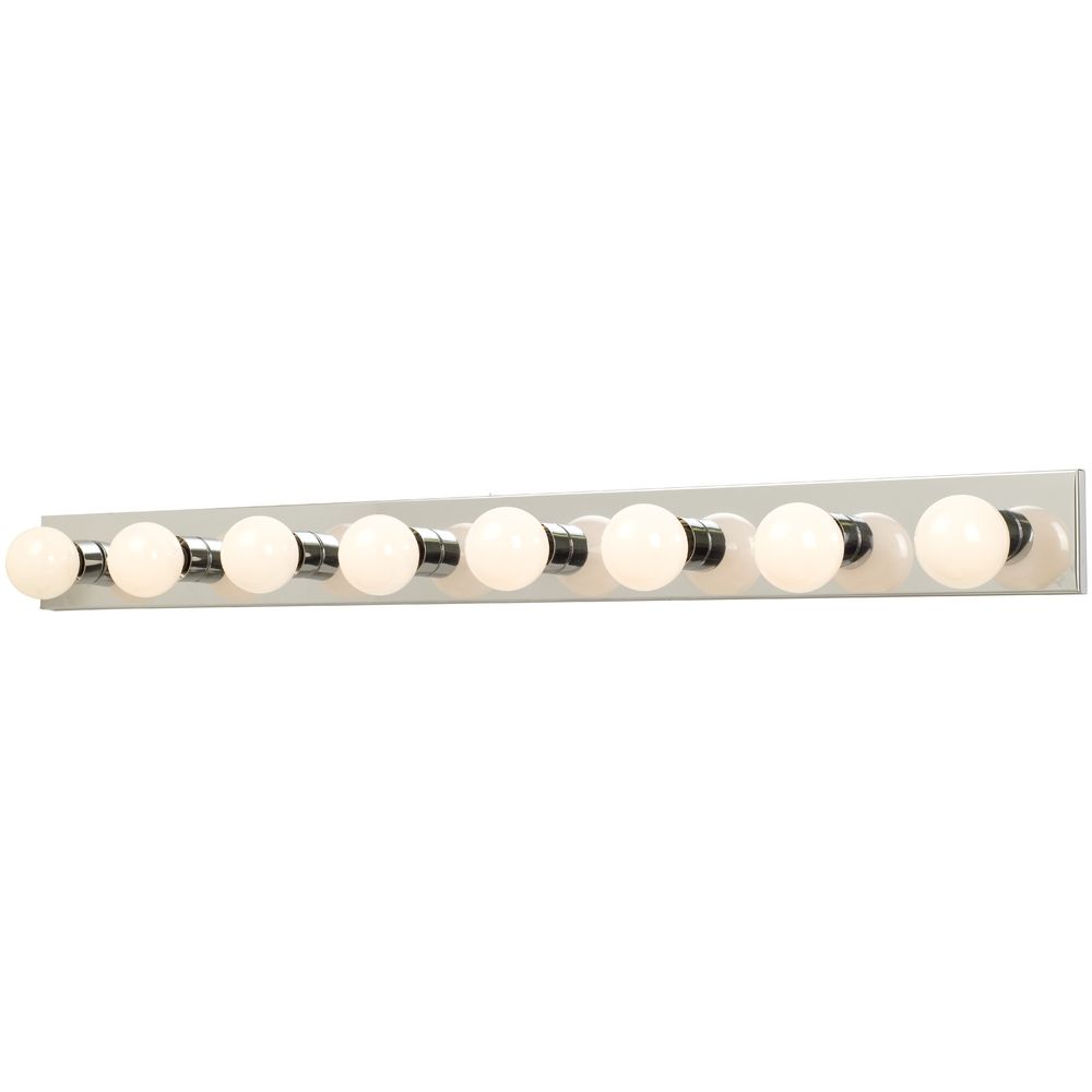 Eight-Light Bathroom Vanity Light 128 CH JM 608 CH Destination Lighting