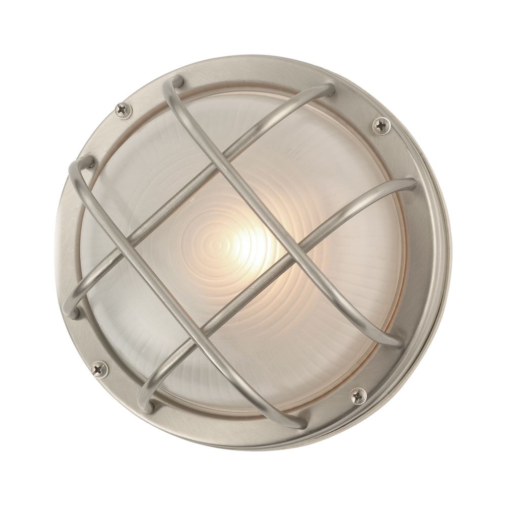 Bulkhead Marine Outdoor Ceiling / Wall Light - 8-Inches Wide 39456 SS Destination Lighting