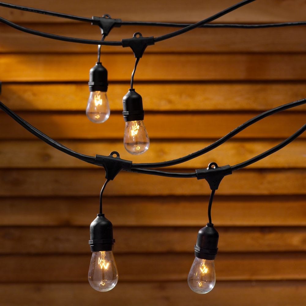 string lights 48 ft long with 15 light bulbs included string lights 48 ft long with 15 light bulbs included