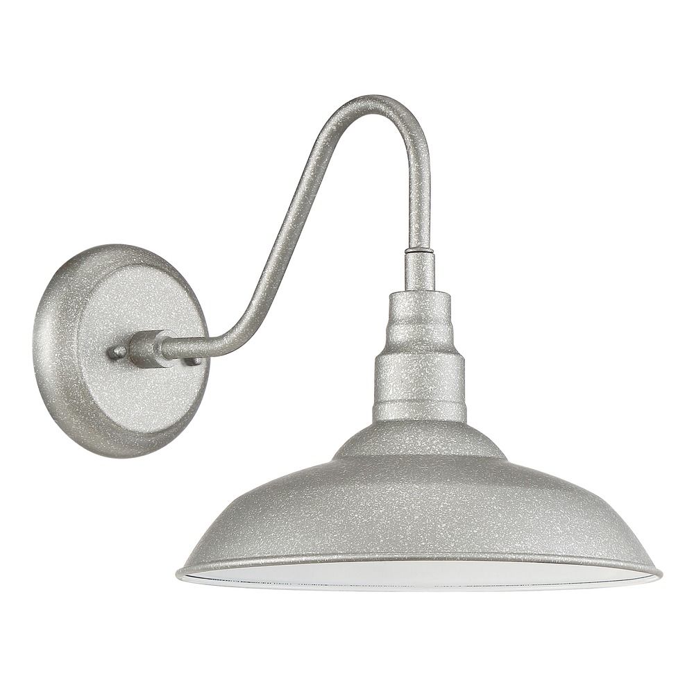 LED Barn Light Galvanized by Quoizel Lighting BCE8410GV Destination