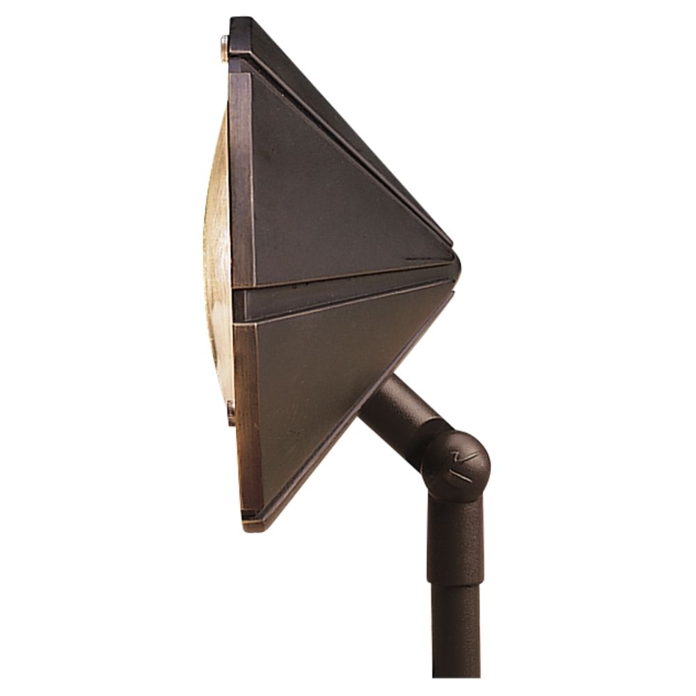 Kichler Adjustable Low Voltage Wall Wash Light 15363BBR Destination Lighting