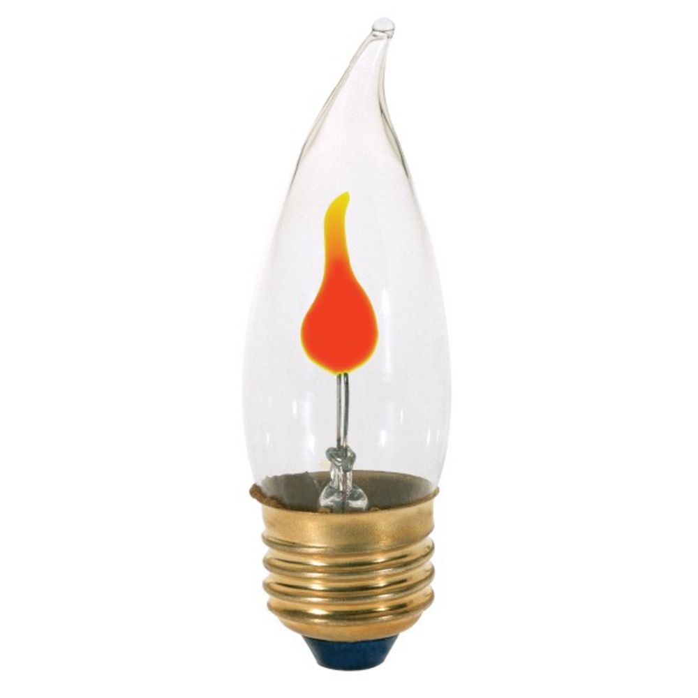 flicker flame medium base light bulb 3 watt s3657 flicker flame medium base light bulb 3 watt s3657