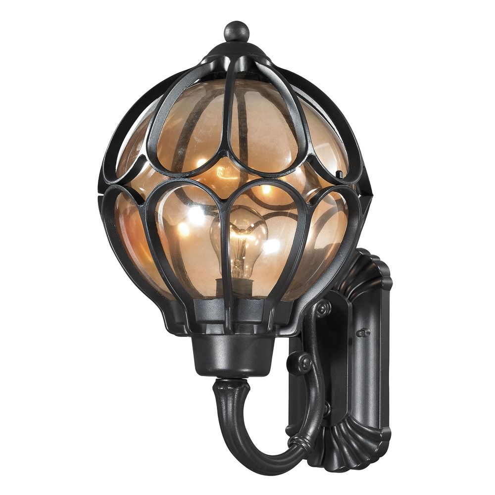 Elk Lighting Madagascar Outdoor Wall Light - 19-Inches Tall 87022/1 Destination Lighting