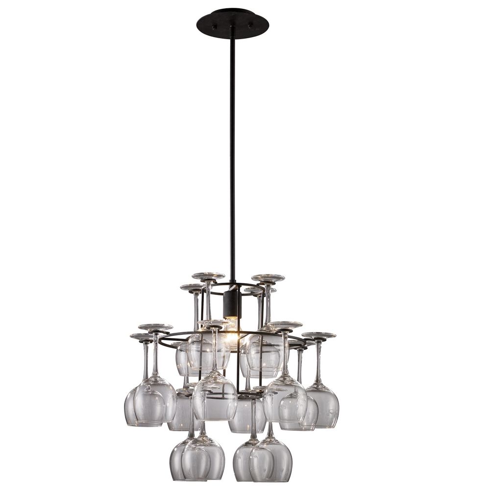 Wine Glass Chandelier 14040 1 Destination Lighting Wine Glass Chandelier Alt1