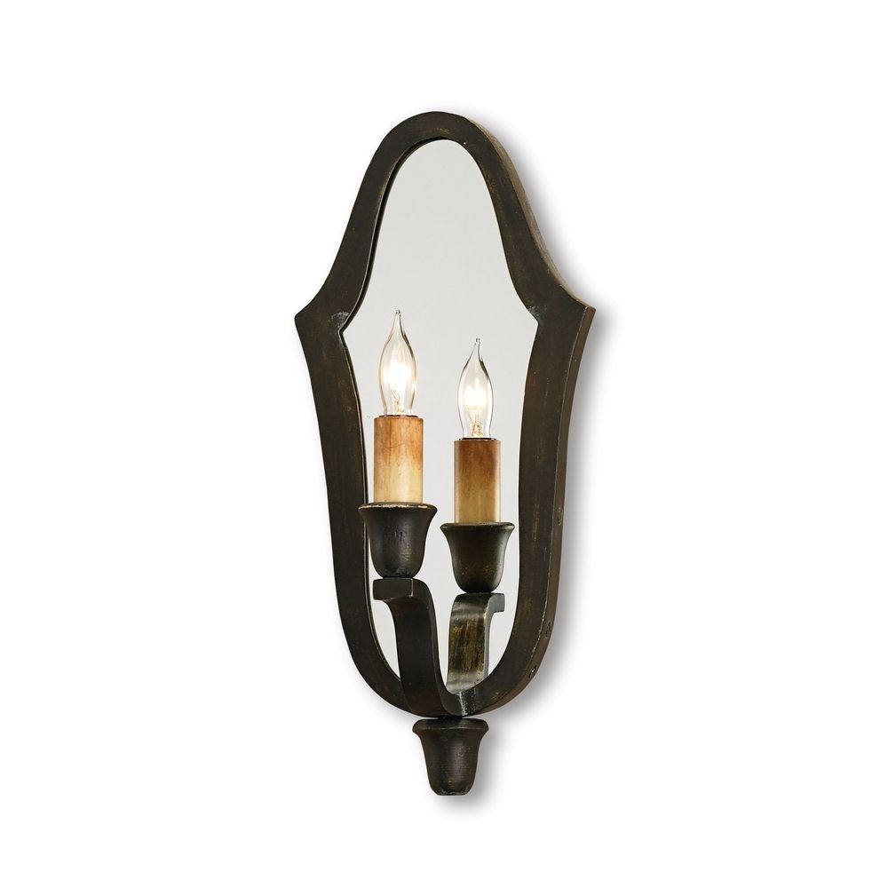 Switched Sconce Wall Light in Bronze Verdigris Finish 5041 Destination Lighting